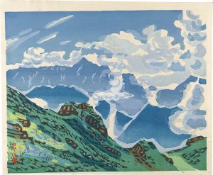 Hashimoto Okiie / Daytime (View of the Tateyama Mountain Range from Hakuba)
