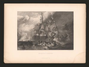 J.M.W.Turner / the Battle of Trafalgar