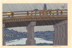 Tokuriki Tomikichiro / Kamogawara