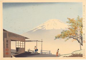 Tokuriki Tomikichiro / Thirty-Six Views of Mt. Fuji / Otome-toge in Fine Autumn Weather