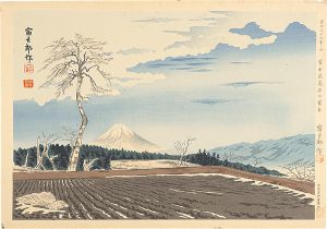 Tokuriki Tomikichiro / Thirty-Six Views of Mt. Fuji / Fuji of Fujimi-kogen Highland