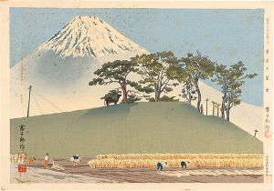 Tokuriki Tomikichiro / Thirty-Six Views of Mt. Fuji / Fuji in an Abundant Year