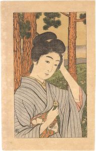 橋口五葉「かざしの花」