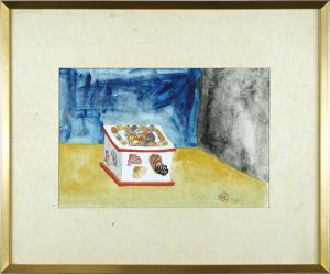 Enoshima souvenir Shell box