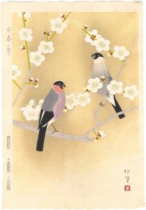 Uemura Shoko / Early Spring (Bullfinch)