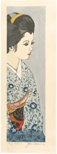 Sekino Junichiro / The twelve months of Maiko / Morning glory