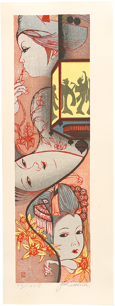 Sekino Junichiro “The twelve months of Maiko / Lantern”