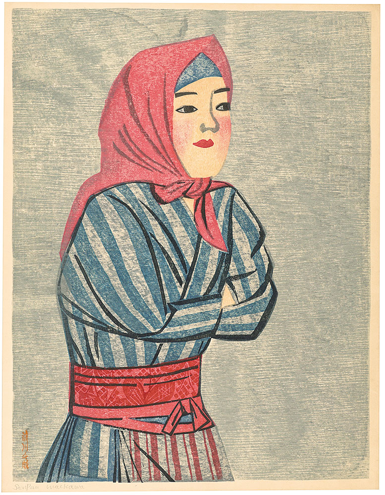 Maekawa Senpan “Woman in Tohoku”