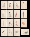 Folk toys prints