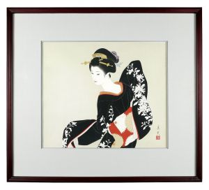 日本の女　しぐさ