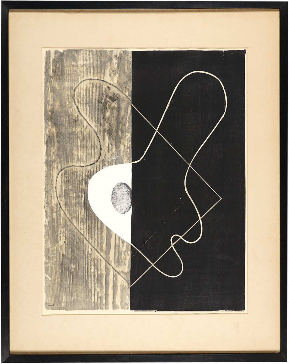 Onchi Koshiro “Poeme No.15 Past”