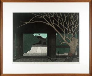 斎藤清「門　建長寺　(C)」