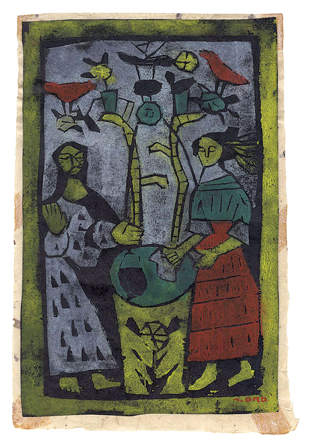 Ono Tadashige “Spanish Glass Painting”