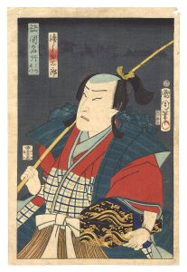 諸国名所之内　長門 浦しま太郎