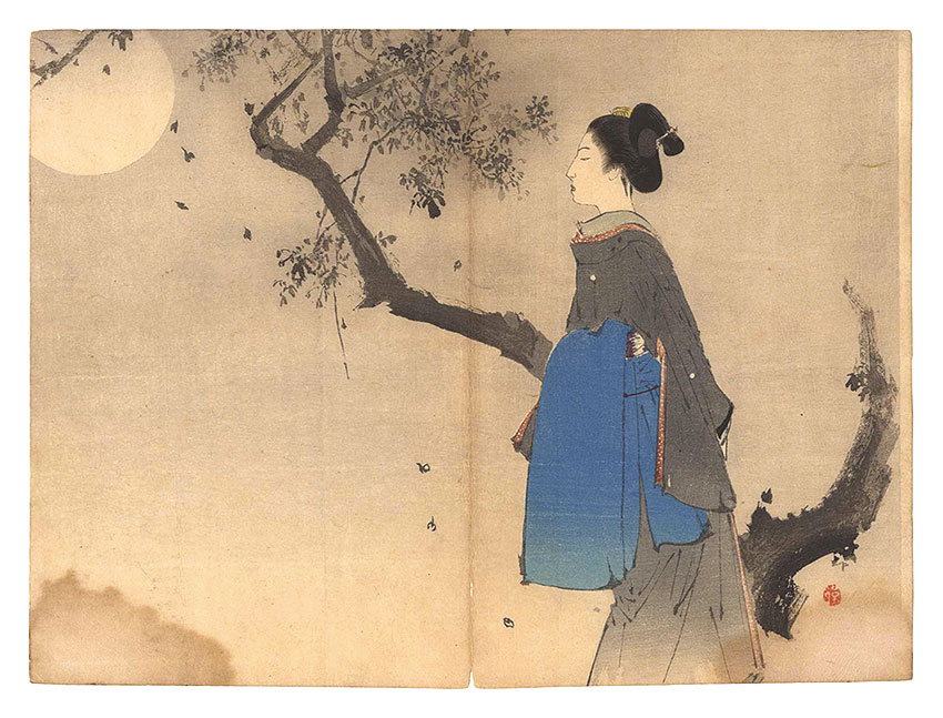 渡辺省亭「木版口絵」