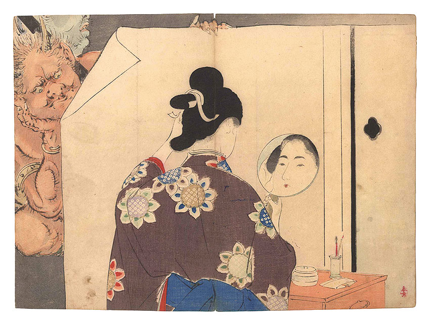 水野年方「木版口絵」