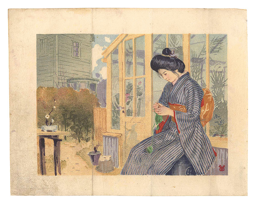 作者不詳「木版口絵」