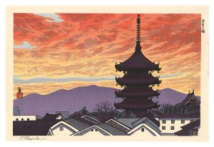 Tokuriki Tomikichiro / Pagoda of To-ji Temple
