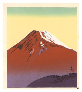 Tokuriki Tomikichiro / Red Fuji