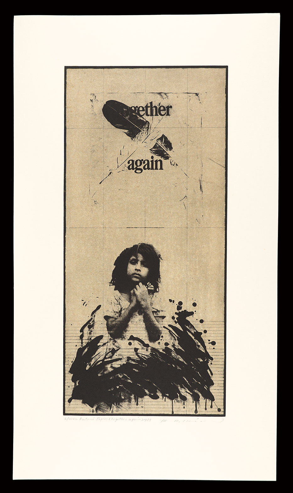 池田良二「アントニ・タピエス氏に捧げる -Together again,1979」