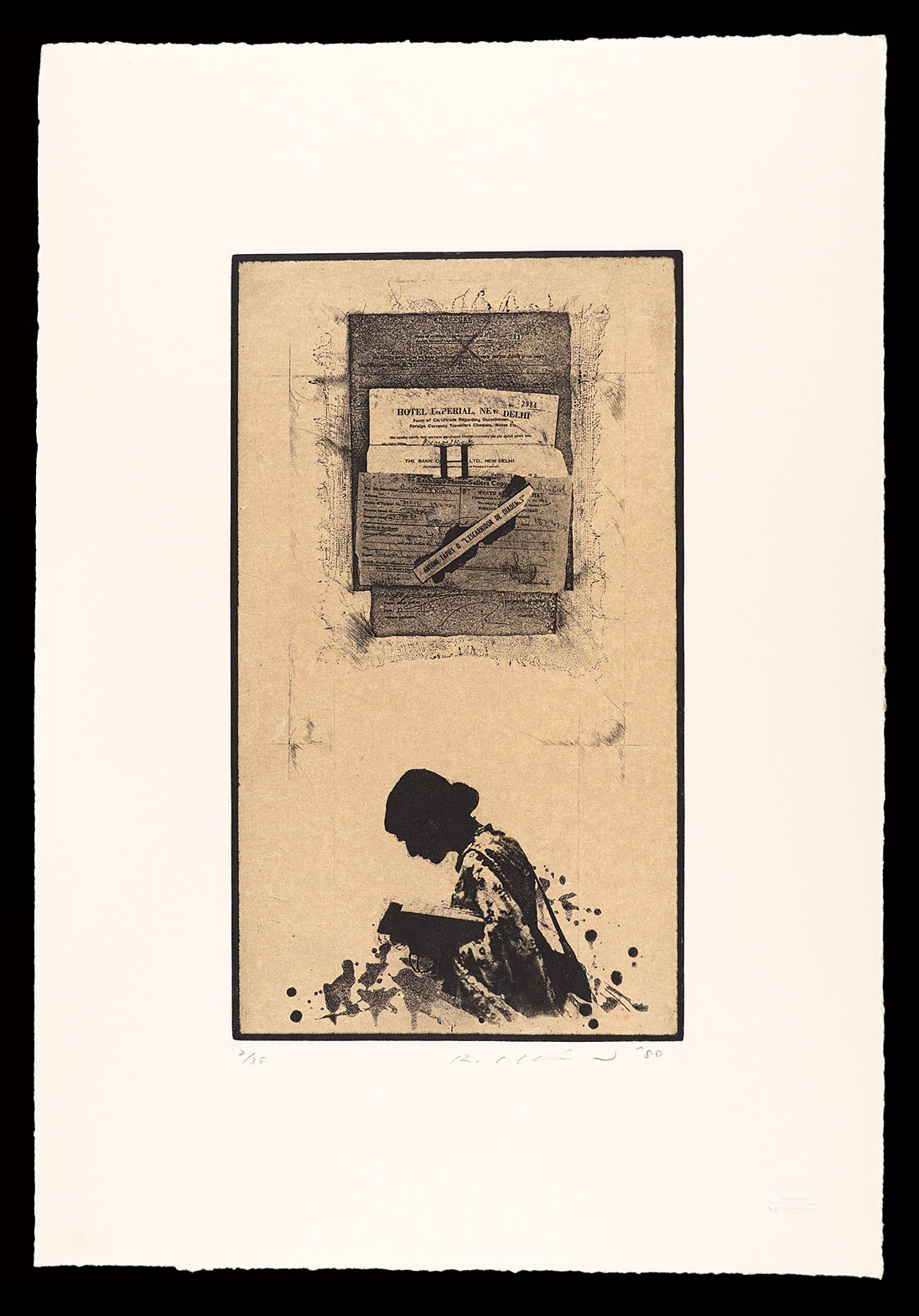 池田良二「Leaves,1980」