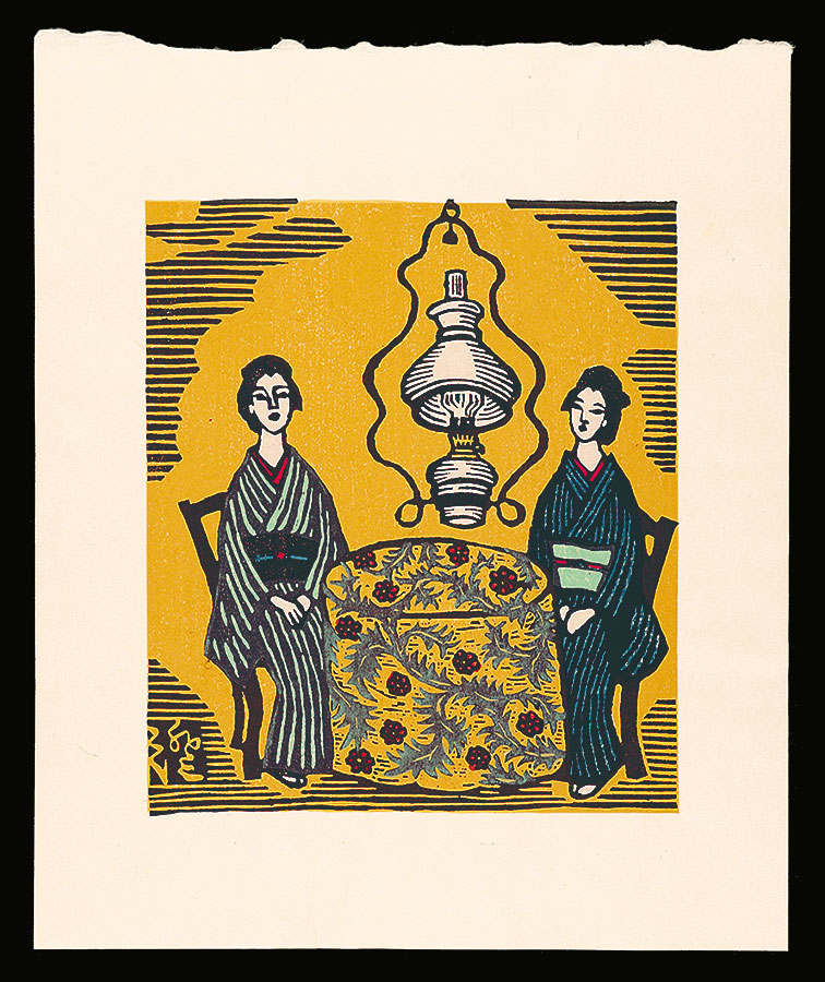 Kawakami Sumio “Women and a Lamp”