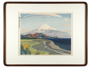 Ishikawa Toraji / Mt.Fuji in spring from Miho 