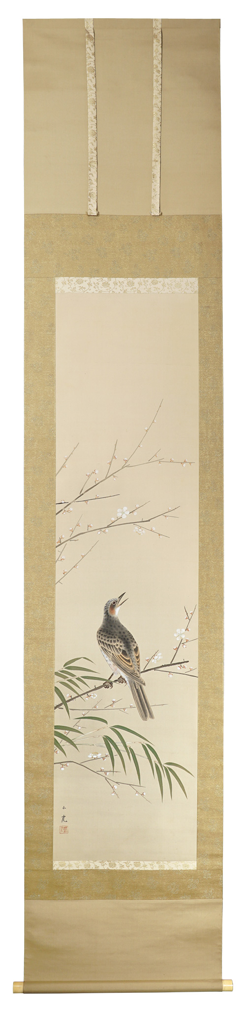 Kawasaki Shoko “Plum and Chickadee”