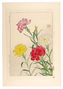 河原崎奨堂「日本の花こよみ　カーネーション」