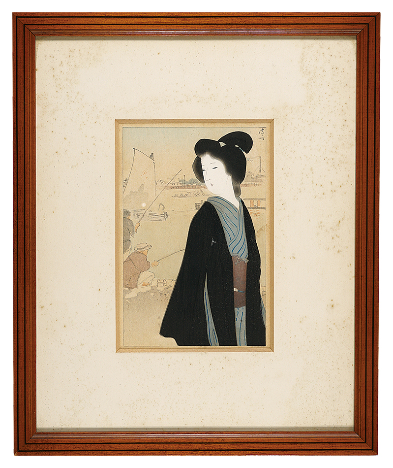 Kaburaki Kiyokata “『清方美人画譜』より”