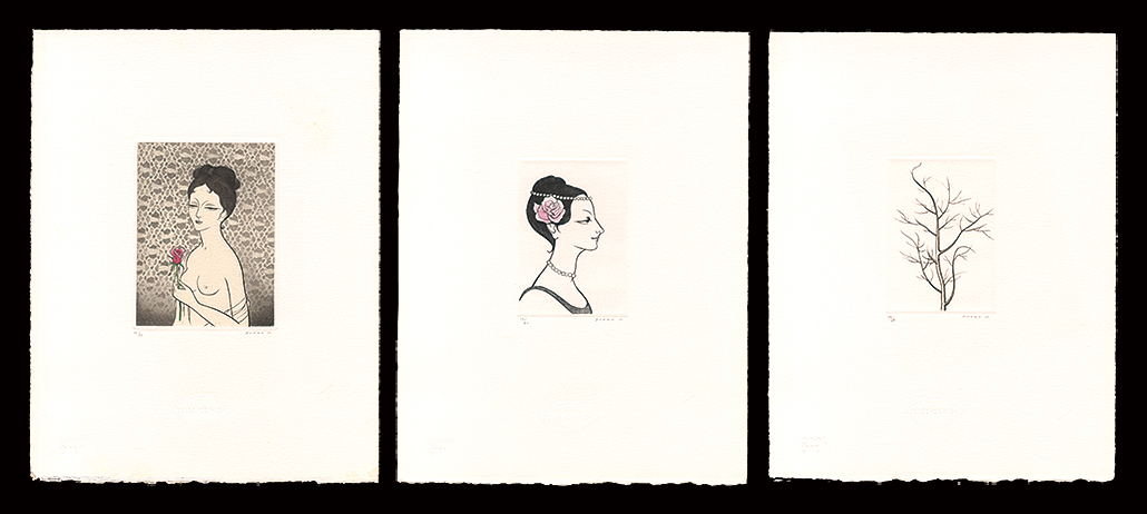 小林ドンゲ「銅版画小品」