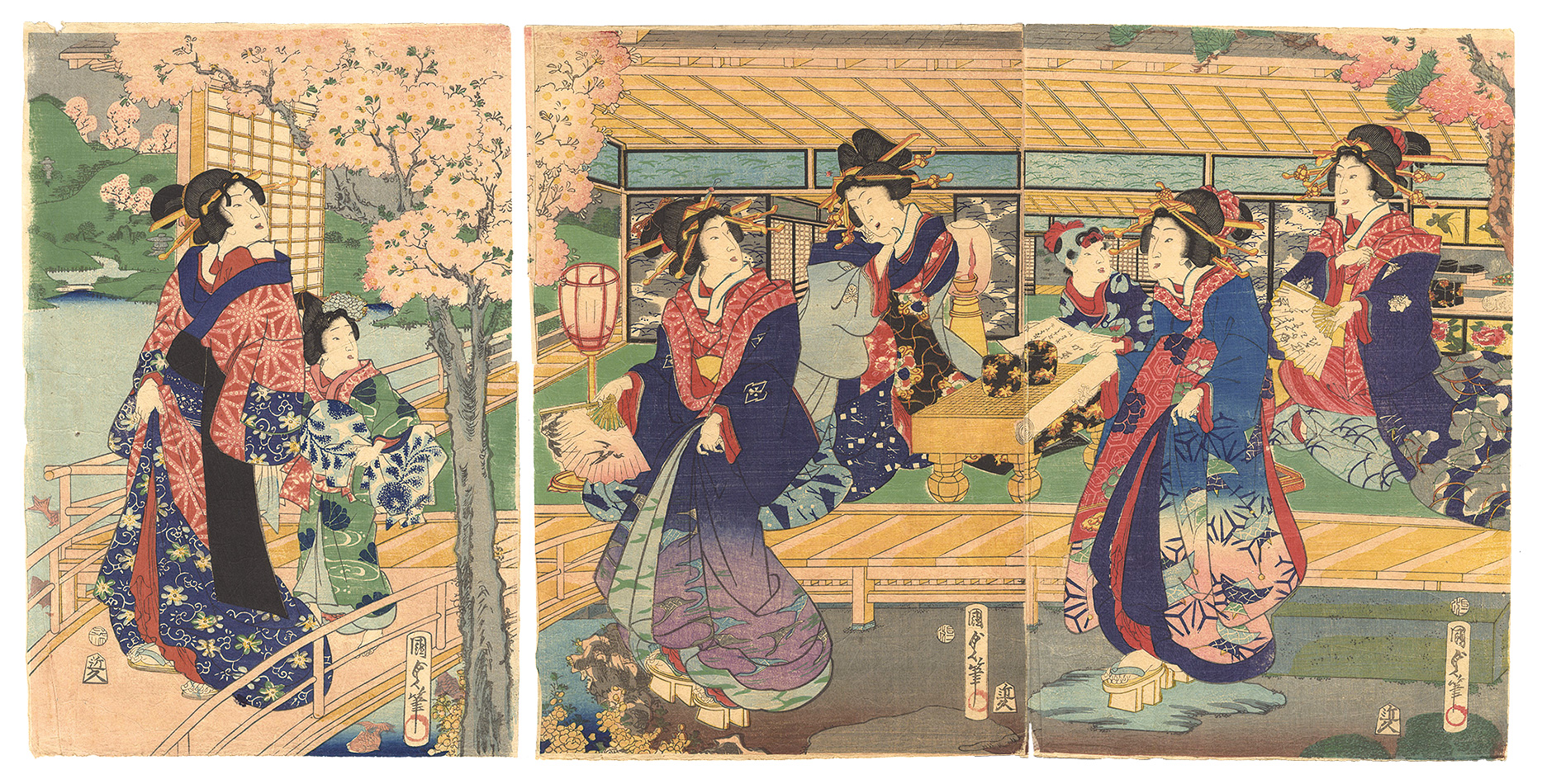 Kunisada II “Beauties”