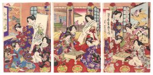 琴棋書画之図