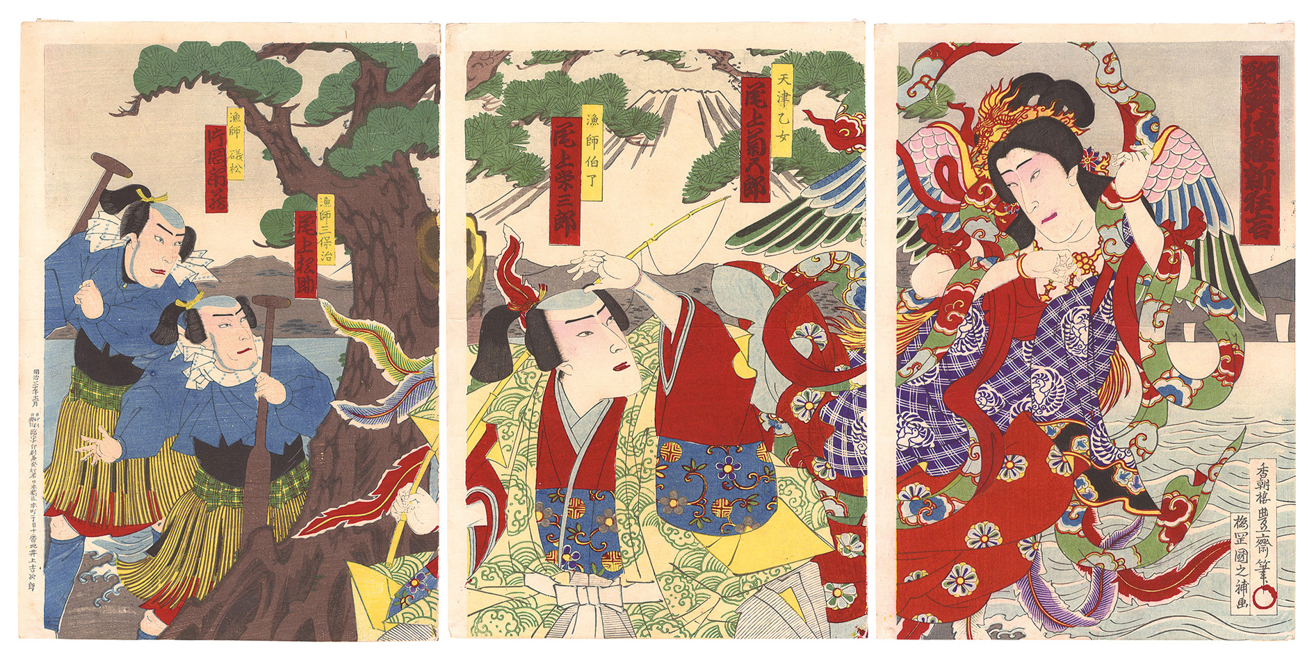 Hosai “Kabuki Play: Hagoromo”