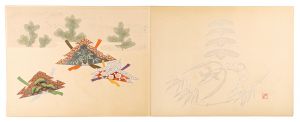 吉田玉城「兜 松竹梅（仮題）」