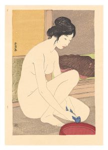 橋口五葉「浴場の女（ゆあみ）【復刻版】」