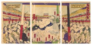 国明二代「勧進大相撲取組之図」