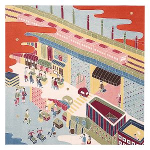 山手線紋様図絵　有楽町