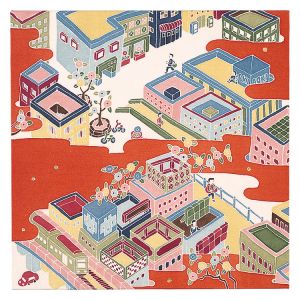 山手線紋様図絵　秋葉原
