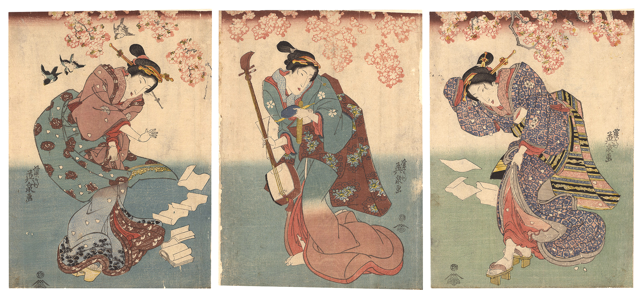 Eisen “Birds and Flowers, Wind and Moon, in the Modern Style”