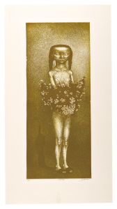 Aigasa Masayoshi / Portrait of a girl standing