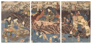 将軍太郎良門 蛙の力あらそい