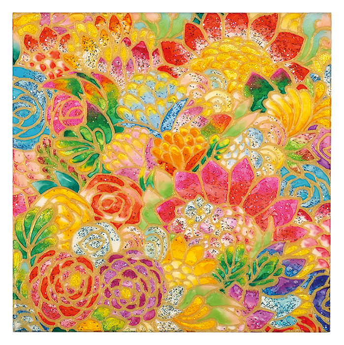 海野ちなみ「光彩の花粒」