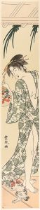 豊春「菖蒲湯上り姿【復刻版】」