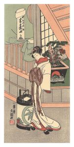 Buncho / The Courtesan Handayu of the Naka-Ogiya 【Reproduction】 [中あふきや内半太夫【復刻版】]