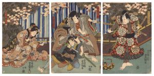 豊国三代「世界花小栗外伝」