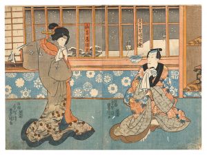 Toyokuni III / Kabuki Play: The Storehouse of Loyal Retainers [仮名手本忠臣蔵]