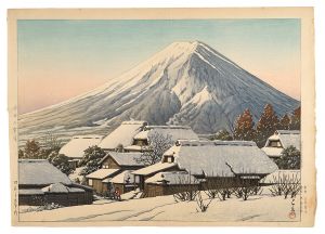 吉田の雪晴