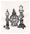 Lamps and a Pot
