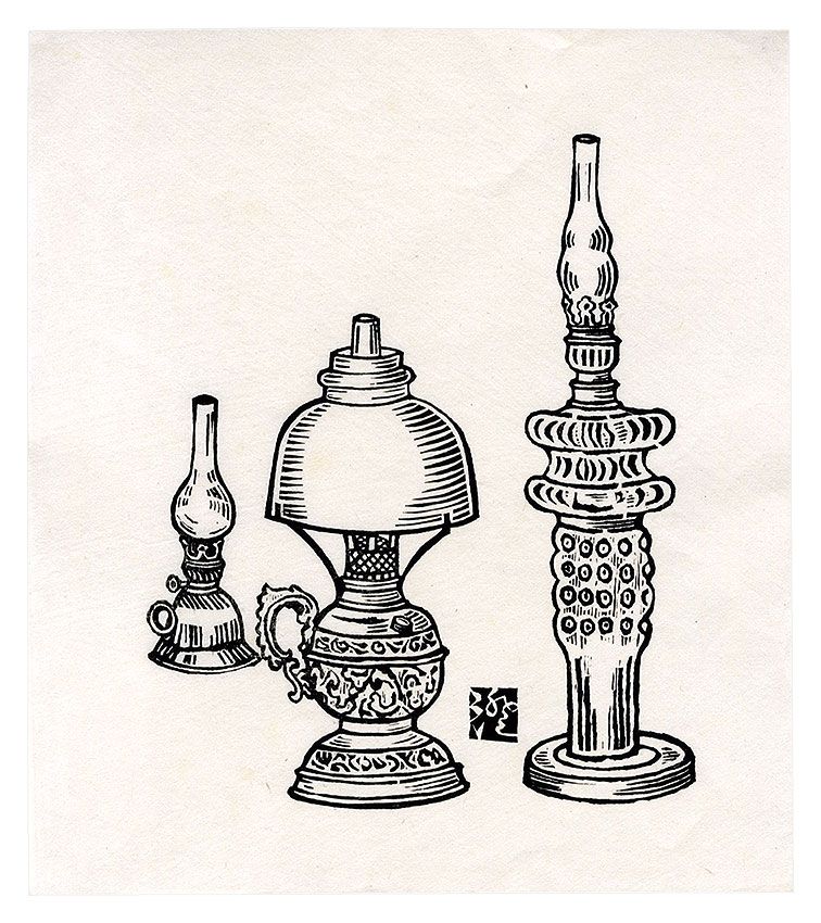 Kawakami Sumio “Three Lamps”